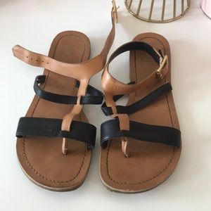 Jessica Simpson Leather Gladiator Sandals